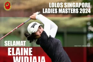 реgоlf Elaine amankan satu tiket ke Singapore Ladies Masters 2024